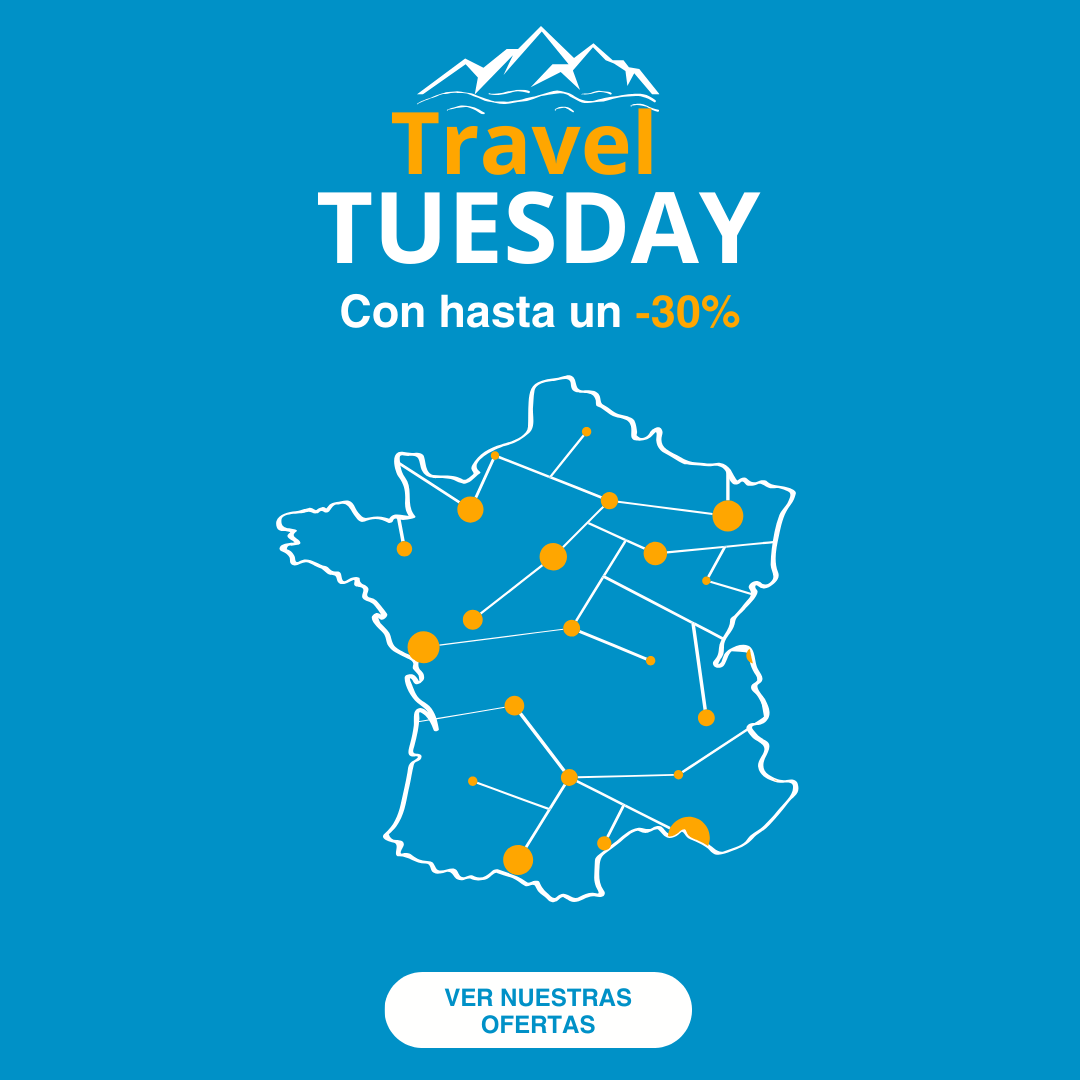 ¡TRAVEL TUESDAY : con hasta un -30%!